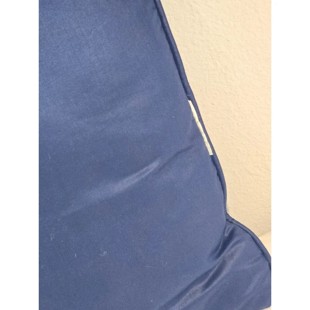 Vintage Canada Goose Throw Pillow Lodge Cabin Blue Handmade